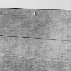 LC Spa Sideboard Easy III - Hochglanz Weiß / Beton Dekor -BÜROMÖBEL Verkaufsgeschäft 1000178268 201029 08543000596 DETAILS P000000001000178268