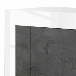 LC Spa Sideboard Urbino I - Dunkelgrau / Weiß -BÜROMÖBEL Verkaufsgeschäft 1000178458 201029 09072600784 DETAILS P000000001000178458