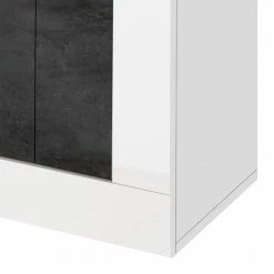 LC Spa Sideboard Urbino I - Dunkelgrau / Weiß -BÜROMÖBEL Verkaufsgeschäft 1000178458 201029 09073100785 DETAILS P000000001000178458