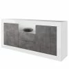 LC Spa Sideboard Urbino I - Beton Dekor / Weiß -BÜROMÖBEL Verkaufsgeschäft 1000178460 201029 09081000796 IMAGE P000000001000178460