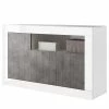 LC Spa Sideboard Urbino II - Beton Dekor / Weiß -BÜROMÖBEL Verkaufsgeschäft 1000178463 201029 09092600816 IMAGE P000000001000178463
