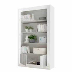 LC Spa Regal Urbino - Hellgrau / Weiß -BÜROMÖBEL Verkaufsgeschäft 1000178464 201029 09101300829 DETAILS P000000001000178464