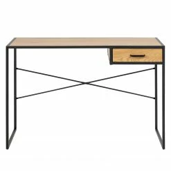 Red Living Schreibtisch Coogee III - Wildeiche Dekor / Schwarz -BÜROMÖBEL Verkaufsgeschäft 1000179342 190628 16233000020 GALLERYIMAGES P000000001000179342