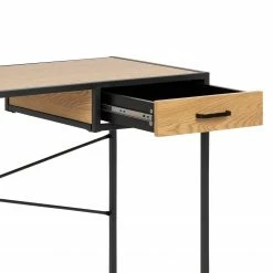 Red Living Schreibtisch Coogee III - Wildeiche Dekor / Schwarz -BÜROMÖBEL Verkaufsgeschäft 1000179342 190628 16233000025 GALLERYIMAGES P000000001000179342