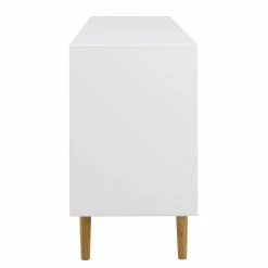 Tenzo Sideboard Svea II - Weiß / Eiche Dekor -BÜROMÖBEL Verkaufsgeschäft 1000179426 210728 10150400048 DETAILS P000000001000179426