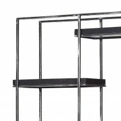 Red Living Regal Pondo - Akazie massiv / Metall - Akazie Schwarz / Schwarz -BÜROMÖBEL Verkaufsgeschäft 1000182846 190731 14365900108 DETAILS P000000001000182846