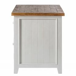 Maison Belfort Schreibtisch Balignton - Kiefer massiv - Weiß -BÜROMÖBEL Verkaufsgeschäft 1000183856 211116 12532100223 DETAILS P000000001000183856