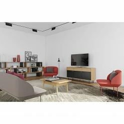 Temahome Regal One II - Eiche / Schwarz -BÜROMÖBEL Verkaufsgeschäft 1000183984 190806 13222900003 MOOD DETAILS P000000001000183984 mood