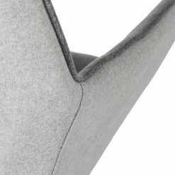 Fredriks Bürodrehstuhl Skabu - Webstoff / Metall - Chrom - Grau -BÜROMÖBEL Verkaufsgeschäft 1000184188 200207 09400300007 DETAILS P000000001000184188