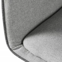 Fredriks Bürodrehstuhl Skabu - Webstoff / Metall - Chrom - Grau -BÜROMÖBEL Verkaufsgeschäft 1000184188 200207 09400300009 DETAILS P000000001000184188