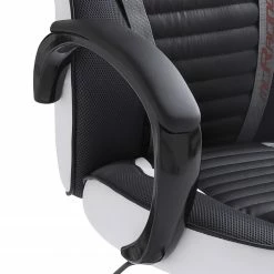 Home24office Gaming Chair Emra - Kunstleder / Nylon - Weiß / Schwarz 14 Home24office Gaming Chair Emra - Kunstleder / Nylon - Weiß / Schwarz -BÜROMÖBEL Verkaufsgeschäft 1000185251 191105 08404900010 DETAILS P000000001000185251