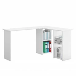 VCM Eckschreibtisch Lusias - Weiß