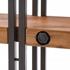 Ars manufacti Stufenregal Manchester - Akazie massiv / Metall - Akazie / Anthrazit -BÜROMÖBEL Verkaufsgeschäft 1000187007 200212 11301100006 DETAILS P000000001000187007