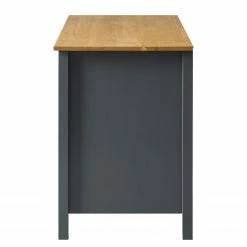 Maison Belfort Schreibtisch Rivery - Kiefer massiv - Anthrazit -BÜROMÖBEL Verkaufsgeschäft 1000187583 200205 11113400095 DETAILS P000000001000187583