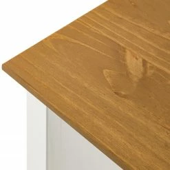 Maison Belfort Schreibtisch Rivery - Kiefer massiv - Weiß -BÜROMÖBEL Verkaufsgeschäft 1000187585 200205 11113500116 DETAILS P000000001000187585