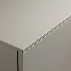 GWINNER Sideboard Misano II (2-teilig) - Inkl. Beleuchtung - Echtholzfurnier - Saharagrau / Balkeneiche -BÜROMÖBEL Verkaufsgeschäft 1000188660 190926 16594200068 DETAILS P000000001000188660