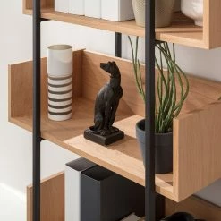 GWINNER Regal Style I - Echtholzfurnier / Metall - Eiche / Anthrazit 17 GWINNER Regal Style I - Echtholzfurnier / Metall - Eiche / Anthrazit -BÜROMÖBEL Verkaufsgeschäft 1000188718 190926 06084000014 DETAILS P000000001000188718