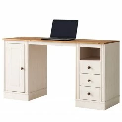 Maison Belfort Schreibtisch Lillehammer - Kiefer massiv - Kiefer Weiß / Kiefer Honig 30 Maison Belfort Schreibtisch Lillehammer - Kiefer massiv - Kiefer Weiß / Kiefer Honig -BÜROMÖBEL Verkaufsgeschäft 1000188926 200218 06185000013 DETAILS P000000001000188926