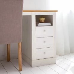 Maison Belfort Schreibtisch Lillehammer - Kiefer massiv - Kiefer Weiß / Kiefer Honig 40 Maison Belfort Schreibtisch Lillehammer - Kiefer massiv - Kiefer Weiß / Kiefer Honig -BÜROMÖBEL Verkaufsgeschäft 1000188926 200529 12071600015 DETAILS P000000001000188926