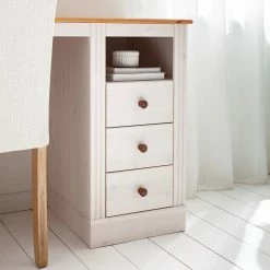 Maison Belfort Schreibtisch Lillehammer - Kiefer massiv - Kiefer Weiß / Kiefer Honig 45 Maison Belfort Schreibtisch Lillehammer - Kiefer massiv - Kiefer Weiß / Kiefer Honig -BÜROMÖBEL Verkaufsgeschäft 1000188926 200529 13380000004 DETAILS P000000001000188926