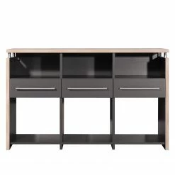 Germania Aktenregal Eugene - Anthrazit / Nussbaum Dekor -BÜROMÖBEL Verkaufsgeschäft 1000189458 191113 10262600011 DETAILS P000000001000189458