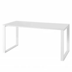 Germania Büroset Monteria I (5-teilig) - Glas - Weiß / Eiche Navarra Dekor -BÜROMÖBEL Verkaufsgeschäft 1000189536 191022 12045100078 DETAILS P000000001000189536