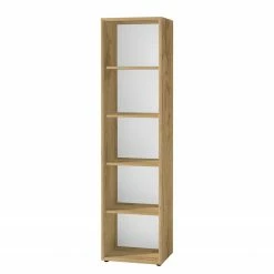 Germania Büroset Monteria III (2-teilig) - Glas - Weiß / Eiche Navarra Dekor -BÜROMÖBEL Verkaufsgeschäft 1000189538 191022 12045300101 DETAILS P000000001000189538