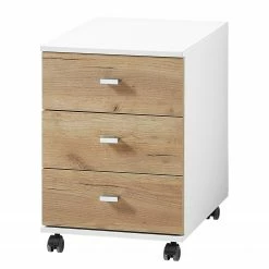 Germania Büroset Lioni III (2-teilig) - Eiche Navarra Dekor / Weiß -BÜROMÖBEL Verkaufsgeschäft 1000191061 191016 08102900004 DETAILS P000000001000191061