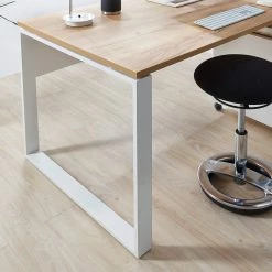 Germania Büroset Lioni III (2-teilig) - Eiche Navarra Dekor / Weiß -BÜROMÖBEL Verkaufsgeschäft 1000191061 191016 14452900003 DETAILS P000000001000191061