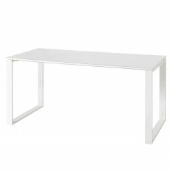 Germania Büroset Monteria II (2-teilig) - Glas - Weiß / Chrom -BÜROMÖBEL Verkaufsgeschäft 1000191070 191016 08103300046 DETAILS P000000001000191070