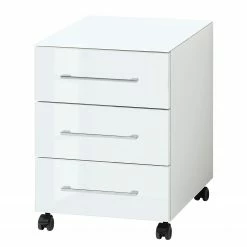 Germania Büroset Monteria II (2-teilig) - Glas - Weiß / Chrom -BÜROMÖBEL Verkaufsgeschäft 1000191070 191016 08103300047 DETAILS P000000001000191070