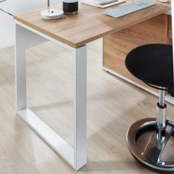 Germania Büroset Lioni I (3-teilig) - Eiche Navarra Dekor / Weiß -BÜROMÖBEL Verkaufsgeschäft 1000191082 191016 08103900103 DETAILS P000000001000191082