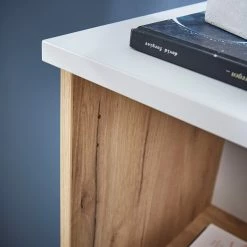 Germania Büroset Lioni V (5-teilig) - Eiche Navarra Dekor / Weiß -BÜROMÖBEL Verkaufsgeschäft 1000191085 191016 08104300137 DETAILS P000000001000191085