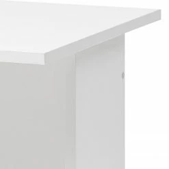 Furnitive Schreibtisch Lezan - Metall - Weiß / Silber -BÜROMÖBEL Verkaufsgeschäft 1000191319 191031 16045400039 DETAILS P000000001000191319