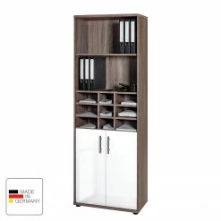Furnitive Regal Arcon II - Trüffeleiche Dekor / Hochglanz Weiß -BÜROMÖBEL Verkaufsgeschäft 1000191349 200603 14273800043 ICON DETAILS P000000001000191349 icon seal