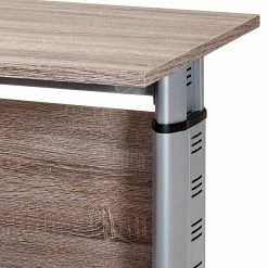 Furnitive Schreibtisch Arcon - Metall - Trüffeleiche Dekor -BÜROMÖBEL Verkaufsgeschäft 1000191360 191031 16050000164 DETAILS P000000001000191360