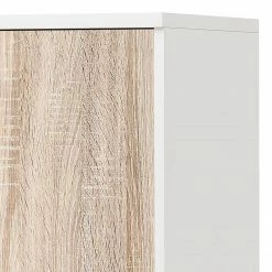 Furnitive Aktenschrank Lezan I - Eiche Sonoma Dekor / Weiß -BÜROMÖBEL Verkaufsgeschäft 1000191362 191031 16050000170 DETAILS P000000001000191362