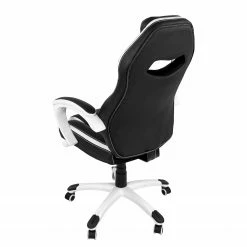 Furnitive Gaming Chair Meon - Kunstleder / Kunststoff - Schwarz / Matt Weiß -BÜROMÖBEL Verkaufsgeschäft 1000196340 191220 12361100015 DETAILS P000000001000196340