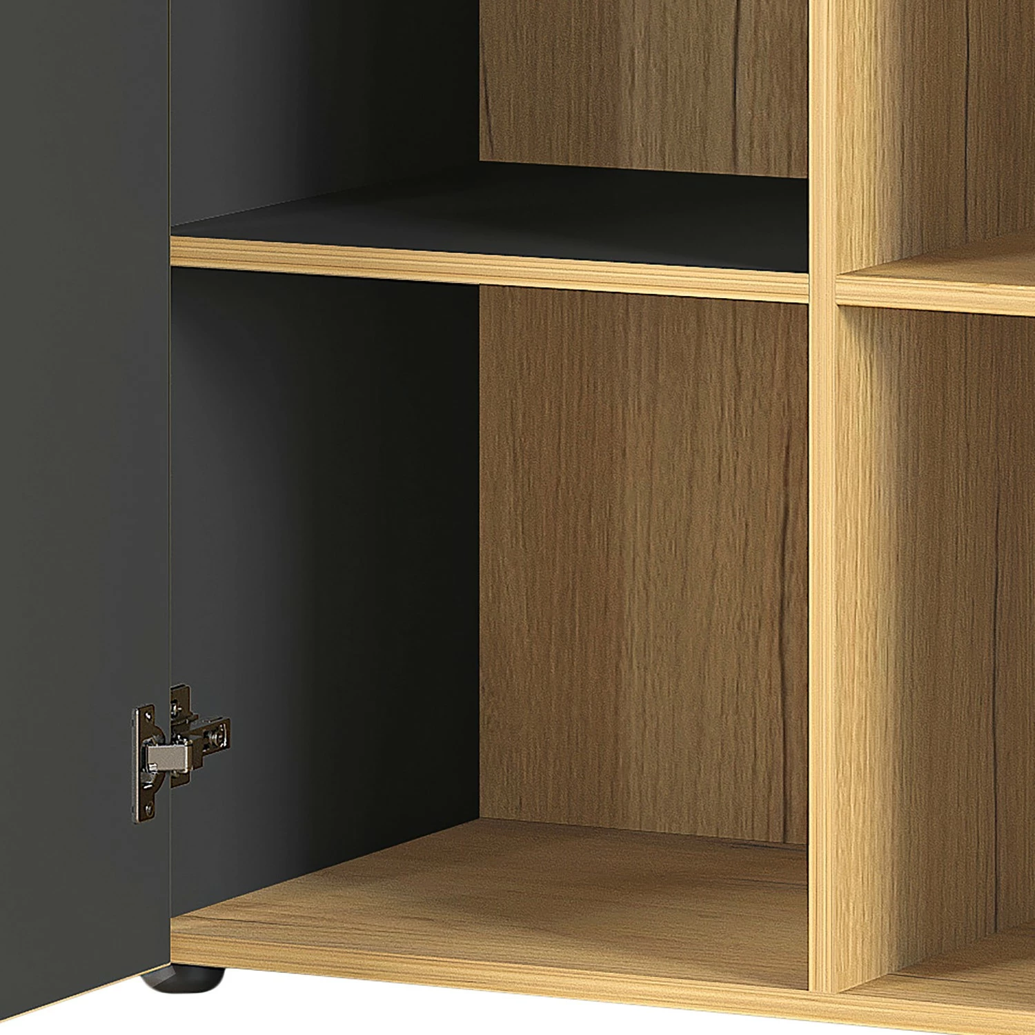 Germania Büroset Austin (2-teilig) - Graphit / Navarra Eiche Dekor 11 Germania Büroset Austin (2-teilig) - Graphit / Navarra Eiche Dekor – Bild 9