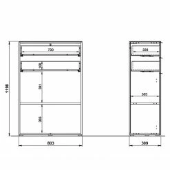 Germania Büroset Ancona (3-teilig) - Metall - Kaschmir / Nussbaum Dekor 27 Germania Büroset Ancona (3-teilig) - Metall - Kaschmir / Nussbaum Dekor -BÜROMÖBEL Verkaufsgeschäft 1000197013 200317 12580400003 SKETCH DETAILS P000000001000197013 sketch