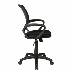 Duo Collection Bürodrehstuhl Tom - Netzstoff / Nylon - Schwarz - Schwarz -BÜROMÖBEL Verkaufsgeschäft 1000198945 200127 16101900027 DETAILS P000000001000198945