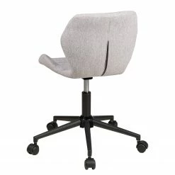 Duo Collection Bürodrehstuhl Marie II - Webstoff / Stahl - Hellgrau / Schwarz -BÜROMÖBEL Verkaufsgeschäft 1000198946 200127 16101900032 DETAILS P000000001000198946