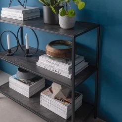 Fredriks Regal Meon I - Eiche Grau Dekor -BÜROMÖBEL Verkaufsgeschäft 1000201088 201124 11580000003 DETAILS P000000001000201088