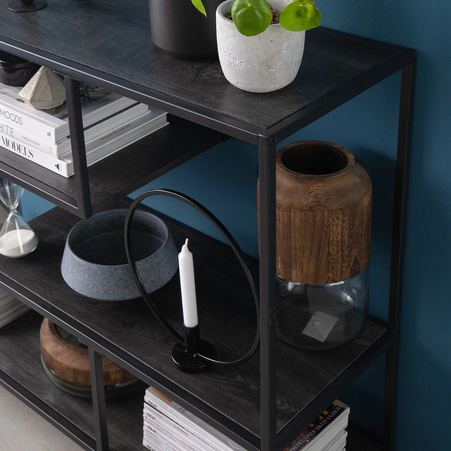 Fredriks Regal Meon V - Eiche Grau Dekor 13 Fredriks Regal Meon V - Eiche Grau Dekor – Bild 11