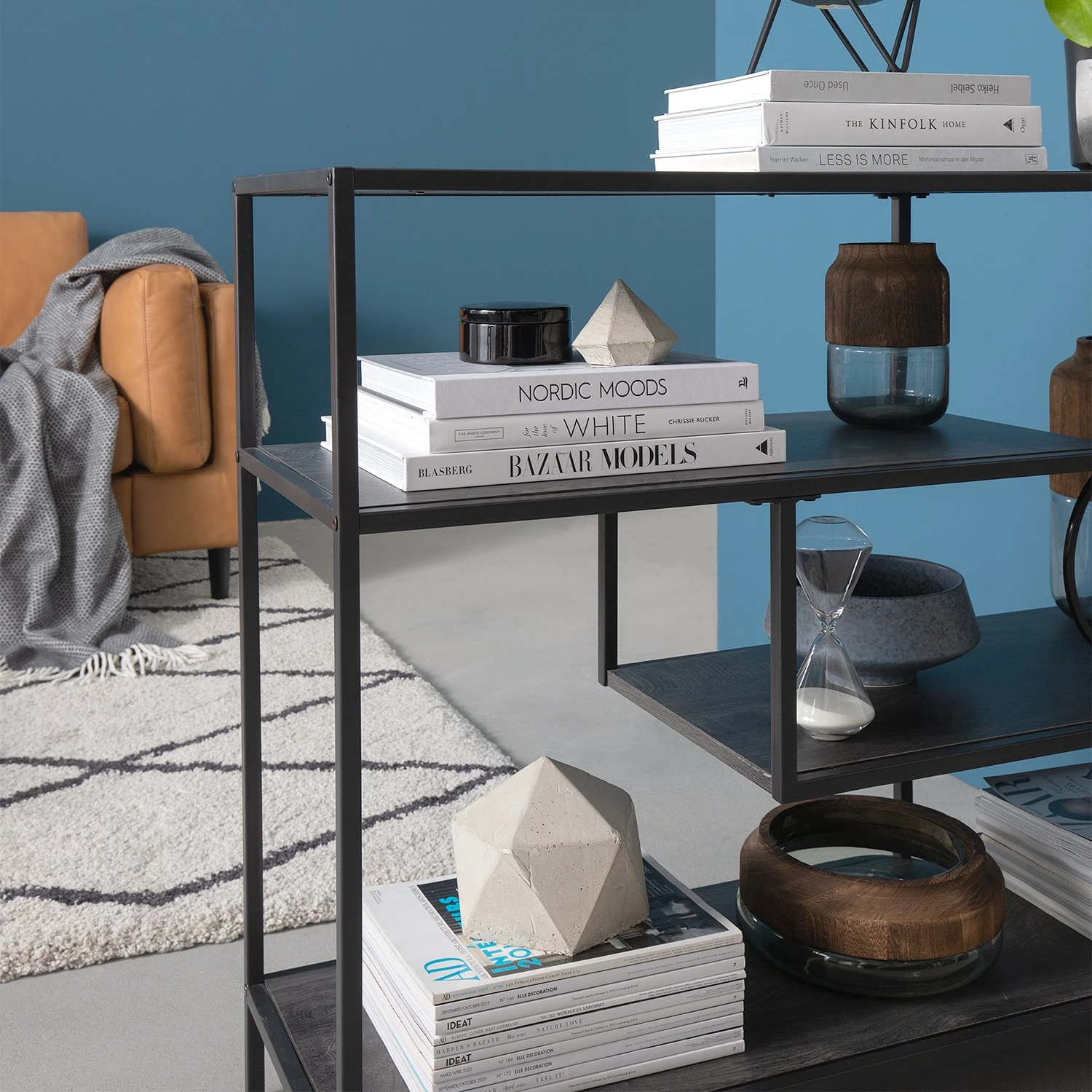 Fredriks Regal Meon V - Eiche Grau Dekor 14 Fredriks Regal Meon V - Eiche Grau Dekor – Bild 12