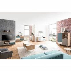 Norrwood Sideboard Bibury II - Mehrfarbig / Eiche Sonoma Dekor -BÜROMÖBEL Verkaufsgeschäft 1000202461 200124 09542900163 MOOD DETAILS P000000001000202461 mood