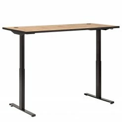 Fredriks Schreibtisch Cumminus I - Höhenverstellbar - Eiche Dekor -BÜROMÖBEL Verkaufsgeschäft 1000205509 200218 08194900021 DETAILS P000000001000205509