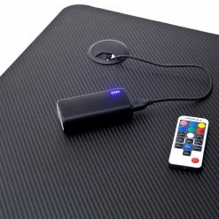 Furnitive Gaming Tisch mcRacing Basic 2 - (mit LED Beleuchtung) - Stahl - Carbon Dekor / Schwarz -BÜROMÖBEL Verkaufsgeschäft 1000205569 200324 06095600045 DETAILS P000000001000205569