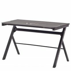 Furnitive Gaming Tisch mcRacing Basic 4 - (mit LED Beleuchtung) - Stahl - Schwarz -BÜROMÖBEL Verkaufsgeschäft 1000205570 200324 06100100050 DETAILS P000000001000205570