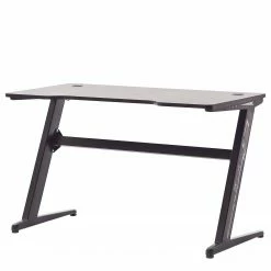 Furnitive Gaming Tisch mcRacing Basic 5 - (mit LED Beleuchtung) - Stahl - Carbon Dekor / Schwarz -BÜROMÖBEL Verkaufsgeschäft 1000205571 200324 06101000062 DETAILS P000000001000205571